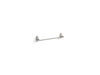 KOHLER 26533-BN Industrial 18" Towel Bar in Vibrant Brushed Nickel