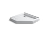 KOHLER K-9542 Memoirs 42" x 42" Neo-angle single threshold rear center drain shower base
