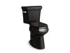 KOHLER 5481-U Highline Two-piece round-front 1.28 gpf chair height toilet with insulated tank