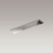 KOHLER K-3187-NA Undertone 33" x 8-1/4" x 6-5/16" undermount single-bowl kitchen sink