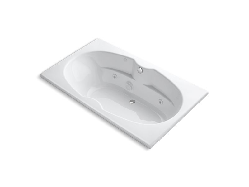 KOHLER K-1131-CE-0 7242 72" x 42" drop-in whirlpool with custom pump location