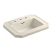 KOHLER K-2325-8-47 Kathryn Drop-in bathroom sink with 8" widespread faucet holes