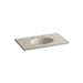 KOHLER K-2798-8 Ceramic/Impressions 37" Vitreous china vanity top with integrated oval sink
