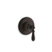 KOHLER K-T72771-9M Artifacts Volume control valve trim with swing lever handle