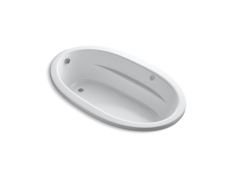 KOHLER K-1164-G-0 Sunward 72" x 42" drop-in BubbleMassage(TM) Air Bath