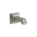 KOHLER 13139-B-BN Pinstripe Wall-Mount 6-7/8" Non-Diverter Bath Spout in Vibrant Brushed Nickel