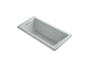 KOHLER K-1822-GHVB Underscore 66" x 32" VibrAcoustic bath with Heated BubbleMassage