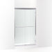 KOHLER K-702213-6L Fluence 40" - 43" W x 70-1/32" H sliding shower door with 1/4" thick Crystal Clear glass