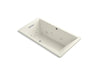 KOHLER K-1173-H2-96 Underscore Rectangle 66" x 36" drop-in whirlpool with heater without jet trim