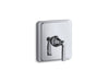 KOHLER K-T13173-4B Pinstripe Valve trim with lever handle for thermostatic valve, requires valve