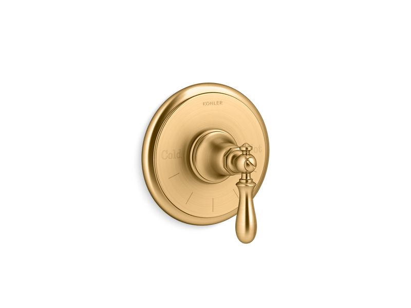 KOHLER K-T72769-9M Artifacts Thermostatic valve trim with swing lever handle