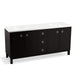 KOHLER K-99512-LG-1WU Jacquard 72" bathroom vanity cabinet with furniture legs, 4 doors and 3 drawers