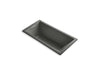 KOHLER K-1167-GVB-58 Underscore Rectangle 60" x 30" drop-in VibrAcoustic + BubbleMassage(TM) Air Bath