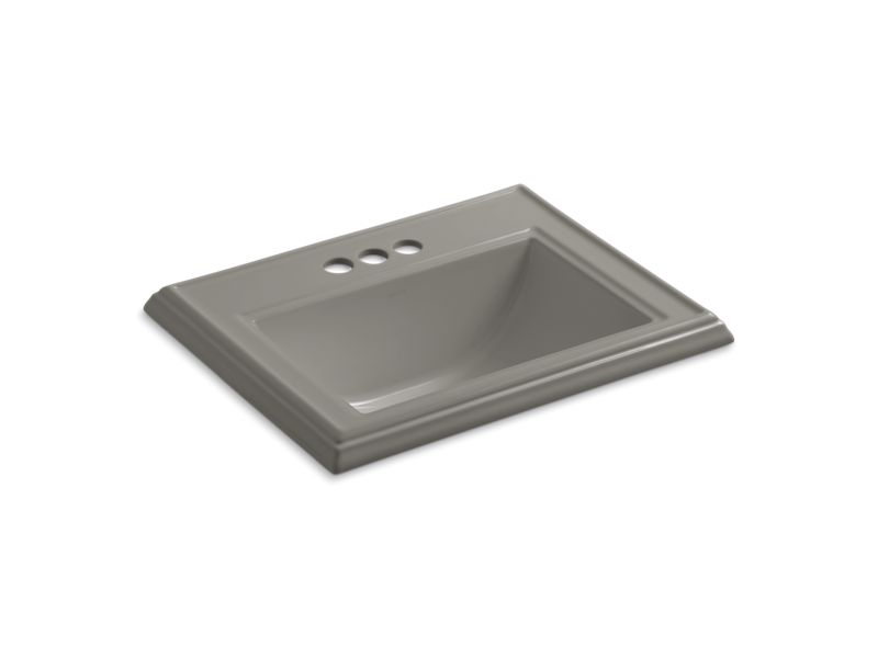 KOHLER K-2241-4 Memoirs Classic Classic drop-in bathroom sink with 4" centerset faucet holes