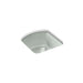 KOHLER K-5848 Napa 18-3/4" x 18-11/16" x 9-5/8" Undermount bar sink with no faucet holes
