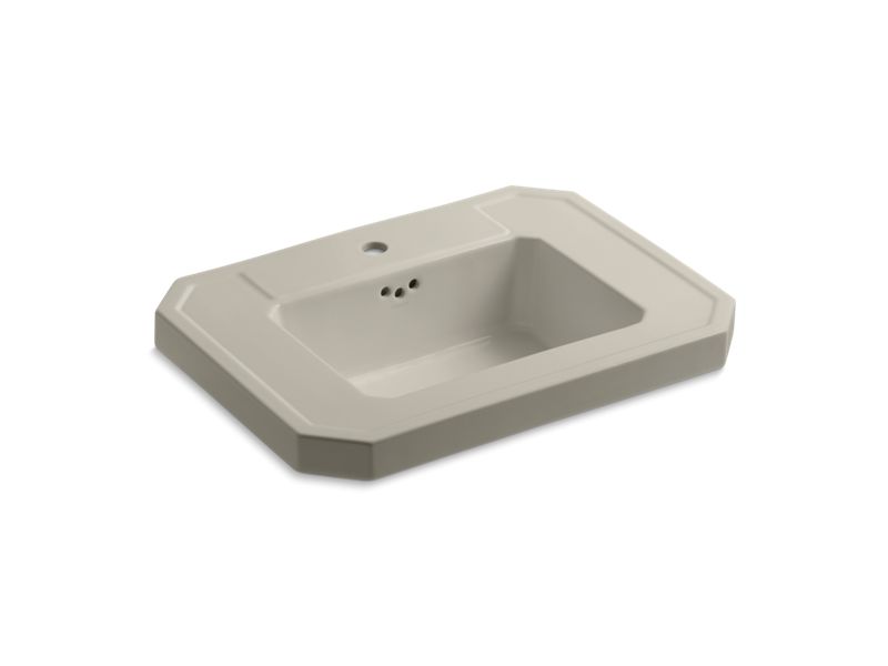 KOHLER K-2323-1-G9 Kathryn Bathroom sink basin with single faucet hole