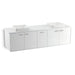 KOHLER K-99550-1WA Jute 72" wall-hung bathroom vanity cabinet with 4 doors and 1 drawer