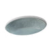KOHLER 14218-SR1-K7 Caravan Nepal Caxton Oval Undermount Bathroom Sink in Translucent Blue Glaze