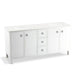 KOHLER K-99512-LG-1WA Jacquard 72" bathroom vanity cabinet with furniture legs, 4 doors and 3 drawers