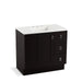 KOHLER K-99533-TKR-1WU Poplin 36" bathroom vanity cabinet with toe kick, 1 door and 3 drawers on right
