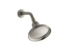 KOHLER K-10590-AK Bancroft 2.5 gpm single-function showerhead with Katalyst air-induction technology