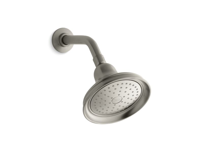 KOHLER K-10590-AK Bancroft 2.5 gpm single-function showerhead with Katalyst air-induction technology