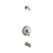 KOHLER TLS12007-4-BN Fairfax Rite-Temp(R) Bath And Shower Trim Set With Npt Spout, Less Showerhead in Vibrant Brushed Nickel