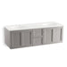 KOHLER K-99524-1WT Damask 60" wall-hung bathroom vanity cabinet with 2 doors and 2 drawers