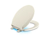 KOHLER K-75758 Cachet Nightlight Quiet-Close round-front toilet seat