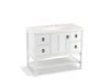 KOHLER K-99568-1WA Marabou 42" bathroom vanity cabinet with 1 door and 4 drawers