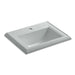 KOHLER K-2241-1 Memoirs Classic Classic drop-in bathroom sink with single faucet hole