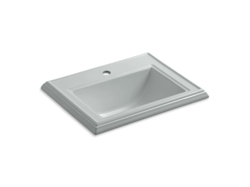 KOHLER K-2241-1 Memoirs Classic Classic drop-in bathroom sink with single faucet hole
