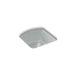 KOHLER K-5848 Napa 18-3/4" x 18-11/16" x 9-5/8" Undermount bar sink with no faucet holes