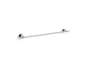 KOHLER 26524-CP Decorative 24" Towel Bar in Polished Chrome