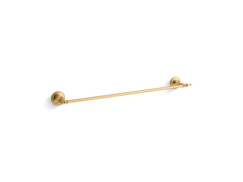 KOHLER 26524-2MB Decorative 24" Towel Bar in Modern Brass