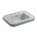 KOHLER K-2323-8-95 Kathryn Bathroom sink basin with 8" widespread faucet holes