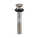 KOHLER K-7124 Pop-up clicker drain without overflow