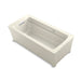 KOHLER 2594-W1-96 Archer 68" X 32" Freestanding Bath With Bask(R) Heated Surface in Biscuit