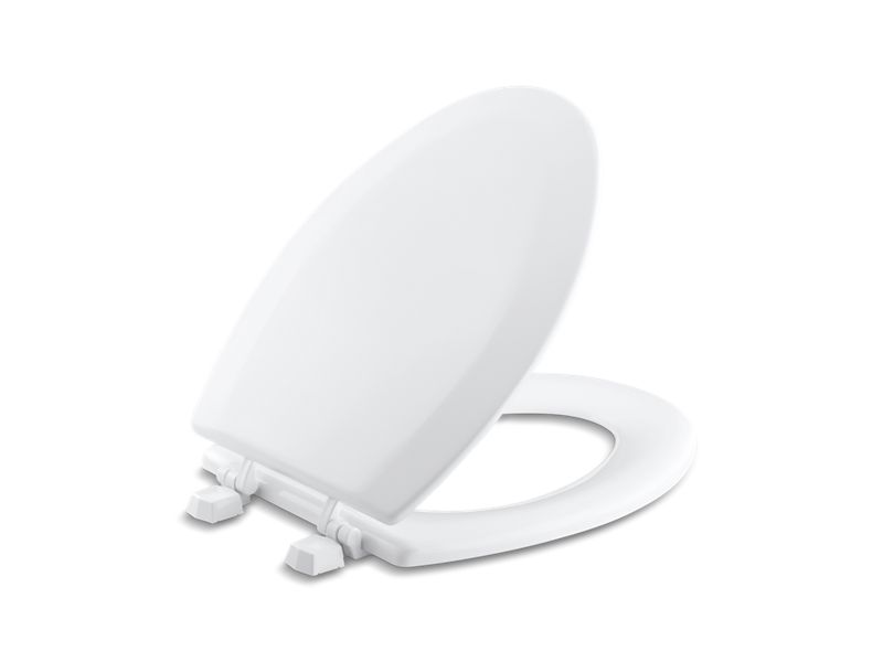 KOHLER K-4712-T Triko elongated toilet seat with plastic hinges