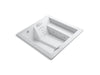 KOHLER 1111-VLN-0 Consonance 69" X 69" Drop-In Whirlpool With Bodymassage(Tm) Backjet in White