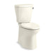 KOHLER 20197-RA-96 Betello Comfort Height Two-Piece Elongated 1.28 Gpf Chair Height Toilet With Right-Hand Trip Lever in Biscuit