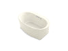 KOHLER K-5702-G-96 Underscore Oval 60" x 36" freestanding BubbleMassage(TM) Air Bath