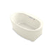 KOHLER K-5702-G-96 Underscore Oval 60" x 36" freestanding BubbleMassage(TM) Air Bath