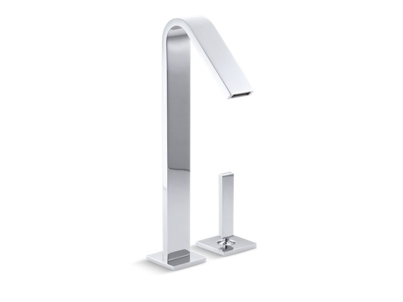 KOHLER K-14660-4 Loure Tall Single-handle bathroom sink faucet with lever handle