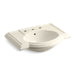 KOHLER K-2295-8-47 Devonshire Bathroom sink with 8" widespread faucet holes