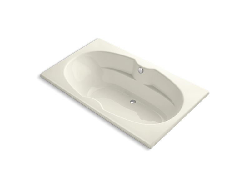 KOHLER 1132-96 7242 72" X 42" Drop-In Bath With Reversible Drain in Biscuit
