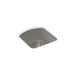 KOHLER K-5848 Napa 18-3/4" x 18-11/16" x 9-5/8" Undermount bar sink with no faucet holes