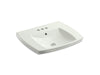 KOHLER K-2381-4-NY Kelston Drop-in bathroom sink with 4" centerset faucet holes