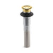 KOHLER K-7124 Pop-up clicker drain without overflow