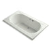 KOHLER K-1418-G-NY Memoirs 72" x 42" drop-in BubbleMassage(TM) Air Bath